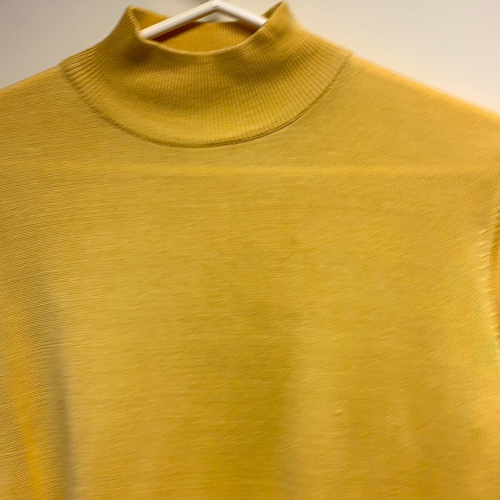 Long sleeve silk blouse